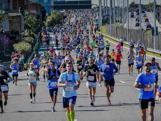 La maratón de Buenos Aires de 2019 contó con más de 10 mil participantes.
