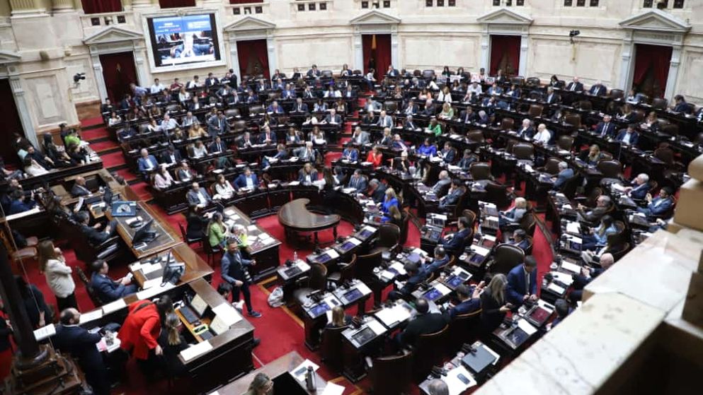 Diputados sesión