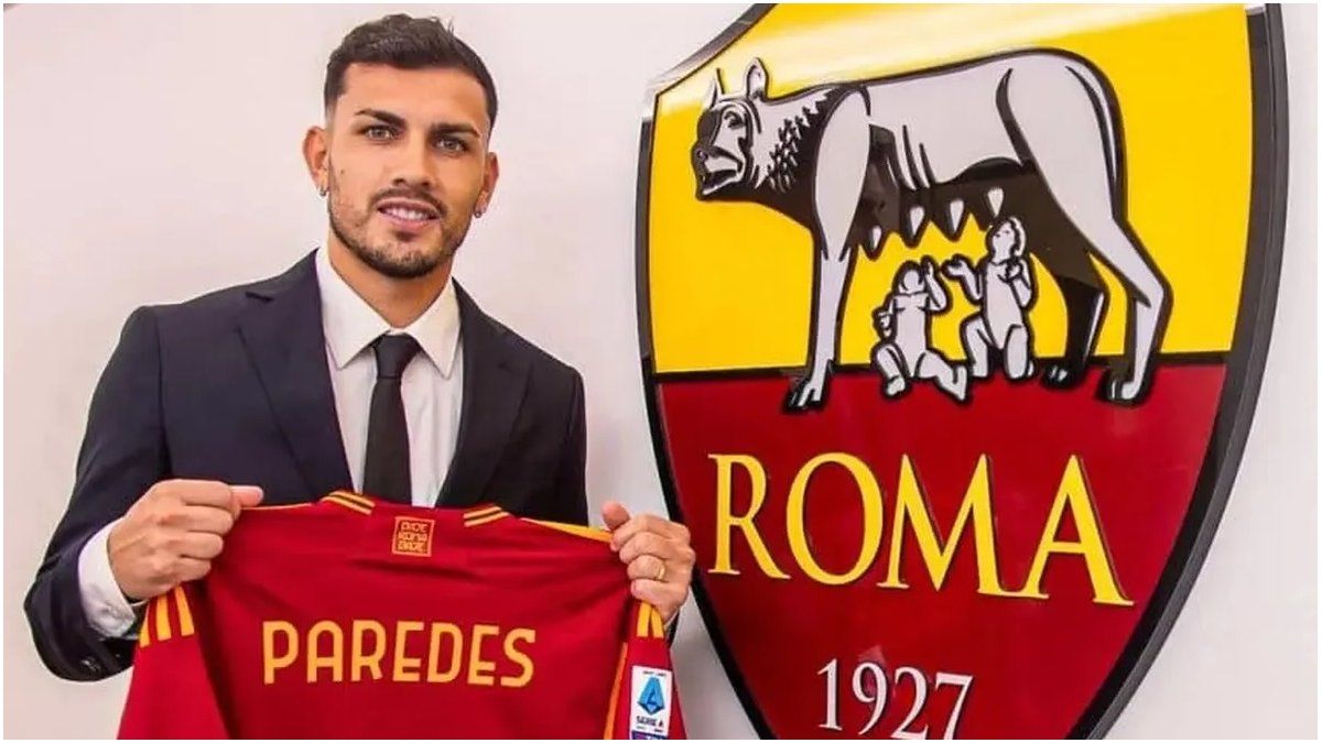 Leandro Paredes debuts in Roma and puts first in Serie A