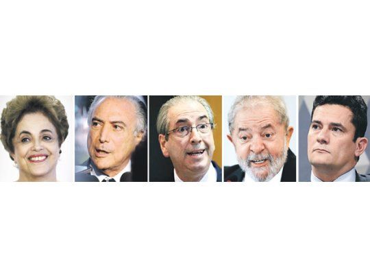 Los nombres centrales de una saga dramática