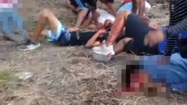 Fuertes imágenes del feroz tiroteo en González Catán