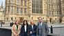 The PN candidate, Laura Raffo, and her team before entering the British Parliament. The PN candidate, Laura Raffo, and her team before entering the British Parliament.