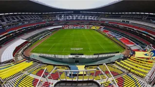 El Comisionado de la FMF, Mikel Arriola, confirmó que el Club América solicitó volver al Estadio Azteca una vez que sea reinaugurado. El Comisionado de la FMF, Mikel Arriola, confirmó que el Club América solicitó volver al Estadio Azteca una vez que sea reinaugurado.