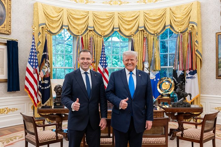 The president reaffirmed that the US is committed to protecting Poland and displaying more troops if necessary.