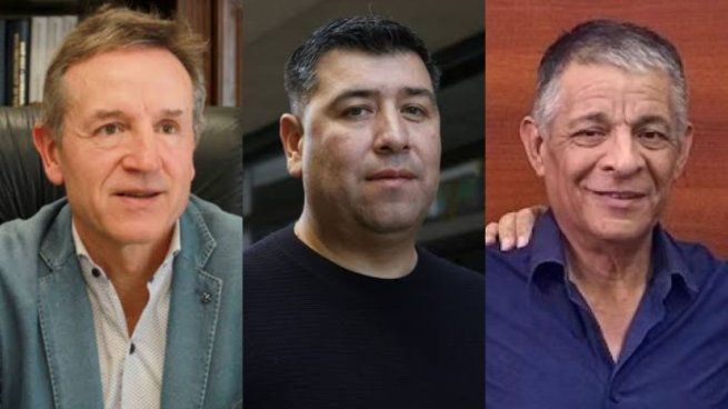 Jorge Sola, Cristian Jerónimo y Octavio Argüello, los nuevos miembros del triunvirato.