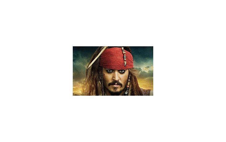 Johnny Depp, otra vez como el capitán Jack Sparrow.