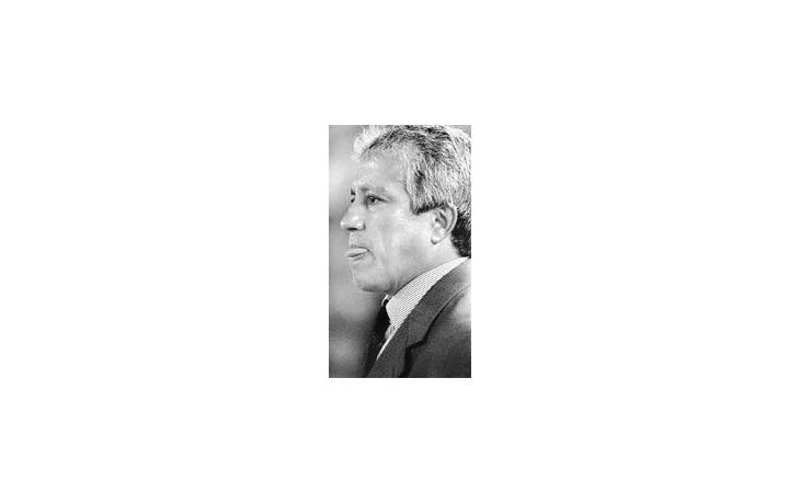 La tristeza del entrenador Américo Gallego.