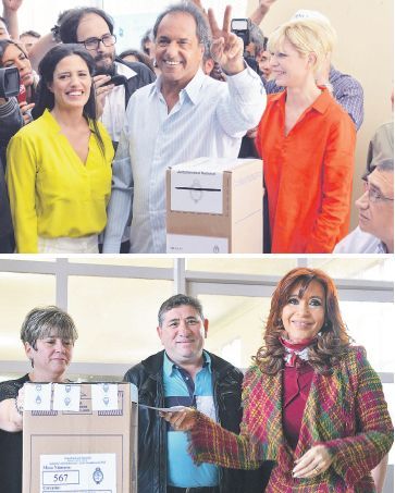 Todos los protagonistas de la elección clave de ayer en el momento de votar (foto 2)