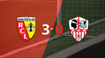 tranquila victoria de lens por 3 a 0 frente a ajaccio ac