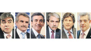 ámbito.com | Nicolás Fernández, Agustín Rossi, Florencio Randazzo, Aníbal Fernández, Amado Boudou, Julián Domínguez