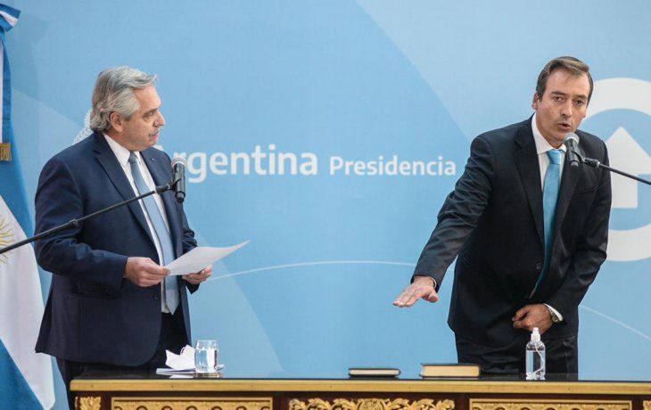 Alberto Fernández puso en funciones a Martín Soria como ministro de Justicia