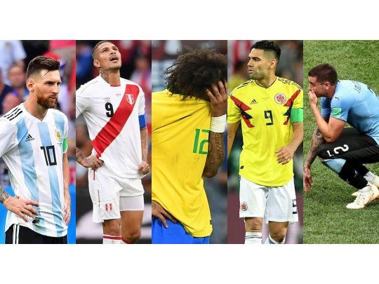 Niguno de los equipo de la Conmebol superó los cuartos. El último campeón fue Brasil en 2002 (Fotos: agencias y FIFA).