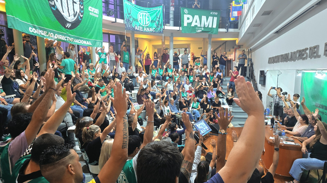 ATE, uno de los gremios mayoritarios en la representación de los trabajadores estatales.