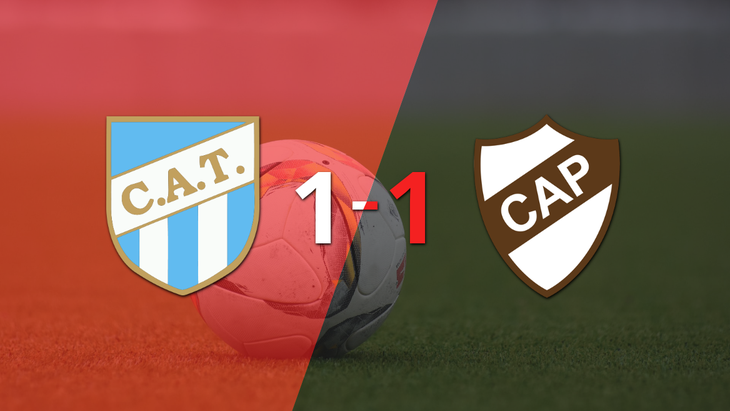 Atlético Tucumán y Platense igualaron 1 a 1