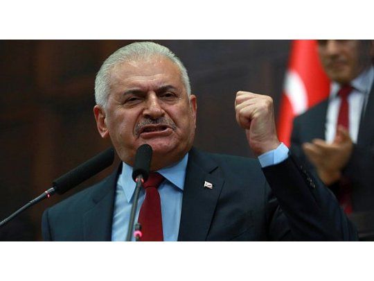 El primer ministro turco, Binali Yildirim.