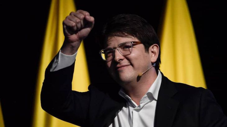 Uribe, 39, was attacked during a political act in a middle -class area in the West of Bogotá. Uribe, 39, was attacked during a political act in a middle -class area in the West of Bogotá.