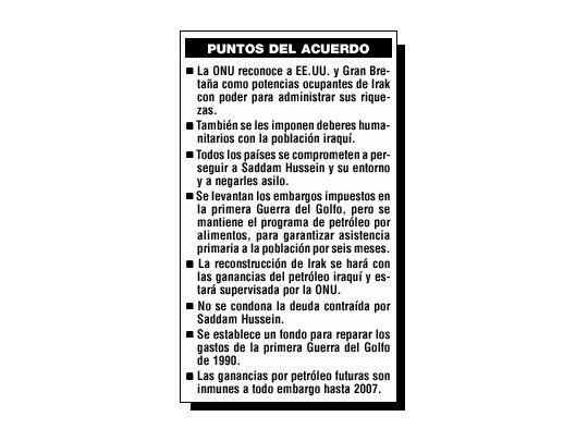 Tras 12 años, levantan sanciones a Irak