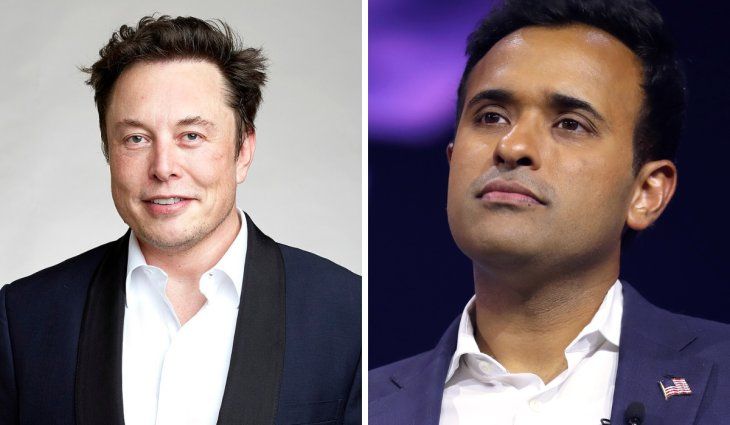 Elon Musk will work alongside businessman Vivek Ramaswamy. Elon Musk will work alongside businessman Vivek Ramaswamy.
