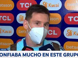 lionel messi: muchas veces me fui triste, pero sabia que se iba a dar