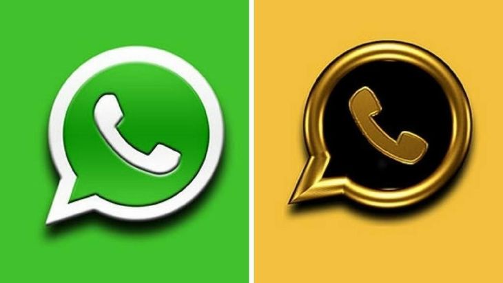 El top 48 imagen como cambiar el logo de whatsapp a dorado