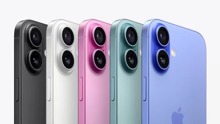 Los colores en los que vendrán los iPhone 16 y iPhone 16 Plus.