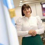 Marina Senestro, directora de Asuntos Gubernamentales de AmCham, en las oficinas de la calle 25 de Mayo, en la Ciudad de Buenos Aires. Marina Senestro, directora de Asuntos Gubernamentales de AmCham, en las oficinas de la calle 25 de Mayo, en la Ciudad de Buenos Aires.
