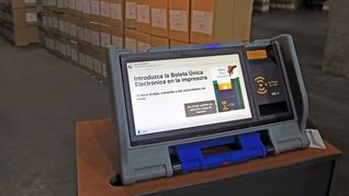 El sistema de boleta única electronica fue utilizado en las elecciones porteñas de 2015.