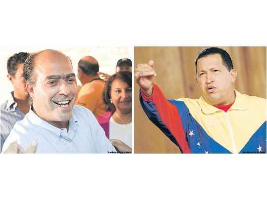 Uno de los principales líderes de la oposición venezolana, Julio Borges, dio ayer una triunfal conferencia de prensa en la que hasta avanzó en nombres para pelear la presidencia con Hugo Chávez en 2012. El bolivariano, en tanto, se mostró molesto y desafiante en una aparición ante la prensa internacional.