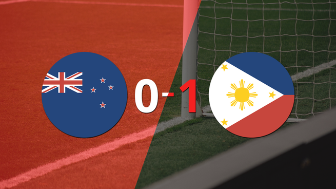 Filipinas derrotó con lo justo a Nueva Zelanda en su casa