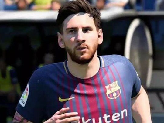 Lionel Messi en el FIFA 19.