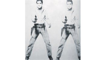 Sotheby’s espera obtener entre 30 y 50 millones de dólares por el retrato «Double Elvis (Ferus Type)» realizado por Andy Warhol en 1963.