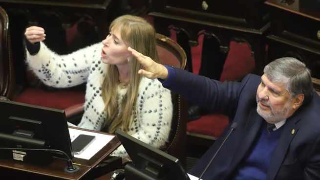 Juliana Di Tullio y José Mayans, líderes del peronismo en el Senado.