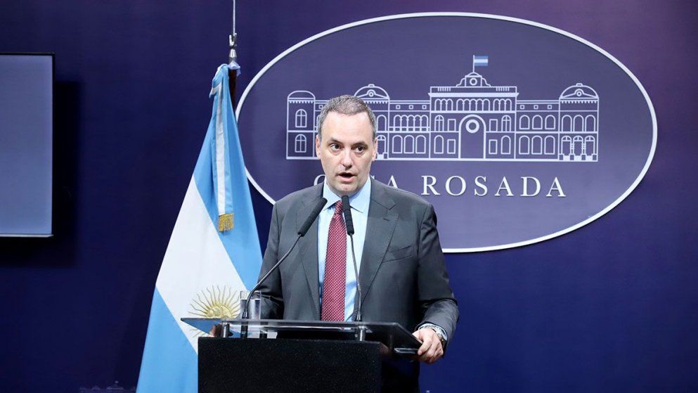 Manuel Adorni Voceria Presidencial Gobierno - Casa Rosada - Adorni