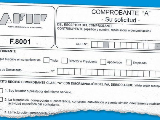 IVA. La ley de IVA considera que determinado tipo de compra de contribuyentes del régimen general no corresponden a su actividad. En restoranes&nbsp; y hoteles pedían al contribuyente que llevara el formulario.