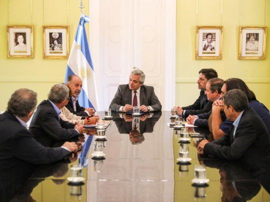 &ldquo;Han hecho un gran esfuerzo&rdquo;, dijo en la noche de este mi&eacute;rcoles Alberto Fern&aacute;ndez, ante el ministro de Educaci&oacute;n Nicol&aacute;s Trotta y dirigentes docentes.
