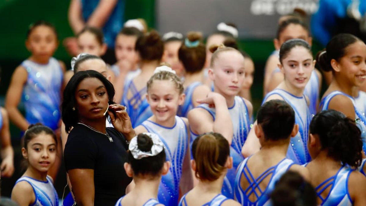 Simone Biles said goodbye to Buenos Aires with a gymnastics party and won the hearts of the Argentine public