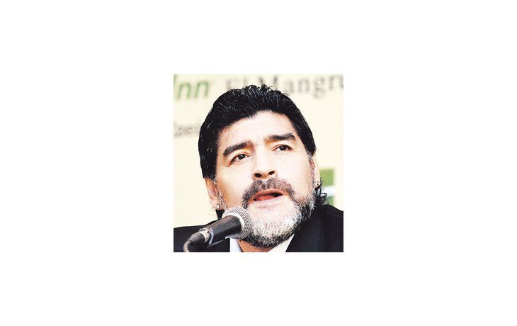 Diego Maradona tiene posibilidades de volver a dirigir. De Ucrania lo contactaron para ser el entrenador de la selección de ese país.