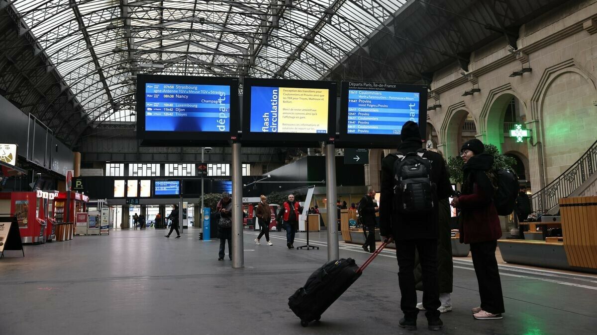 Mystery in Paris for a sabotage in one of the main train stations