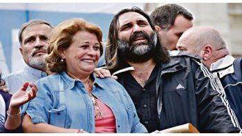 cosecha. Mirta Petrocini y Roberto Baradel, dos de las espadas del Frente de Unidad Docente, que ayer le asestó un revés judicial a Vidal.
