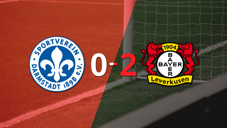 Nathan Tella ayudó con doblete a Bayer Leverkusen en victoria frente a Darmstadt 98