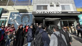 El funeral ocurrió en una sala velatoria del barrio porteño de La Paternal.