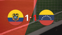 ecuador logro sacar el empate de local frente a venezuela
