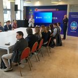 Empresarios y representantes del sector público participaron del lanzamiento de Innova CFI en Mendoza. Empresarios y representantes del sector público participaron del lanzamiento de Innova CFI en Mendoza.