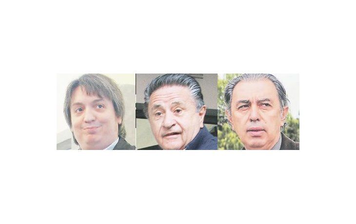 Máximo Kirchner, Eduardo Duhalde y Rodolfo Urtubey