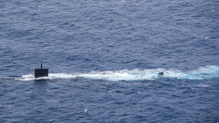 Según el Comando de Fuerzas Submarinas de EEUU, la nave que está ahora en el Atlántico Sur es el USS Greeneville (SSN 772).