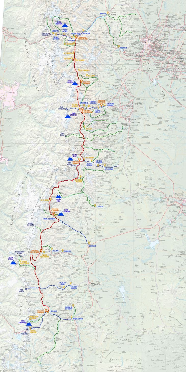 Así el proyecto de sendero de Alta Montaña en el que trabaja Mendoza.