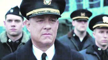 Greyhound. Tom Hanks contra los submarinos nazis en el Atlántico.
