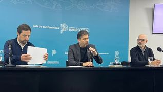 Carlos Bianco encabezó una conferencia de prensa del gobierno bonaerense. Carlos Bianco encabezó una conferencia de prensa del gobierno bonaerense.