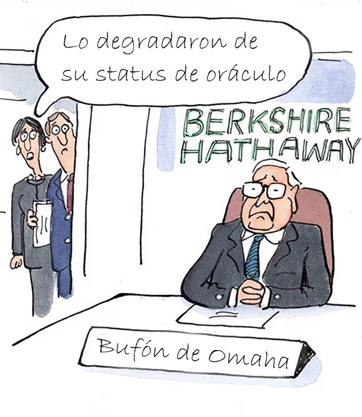 Warren Buffet siempre supo cuidar su imagen como “oráculo” del mercado, algo consumido por gran parte del mercado. Warren Buffet siempre supo cuidar su imagen como “oráculo” del mercado, algo consumido por gran parte del mercado.