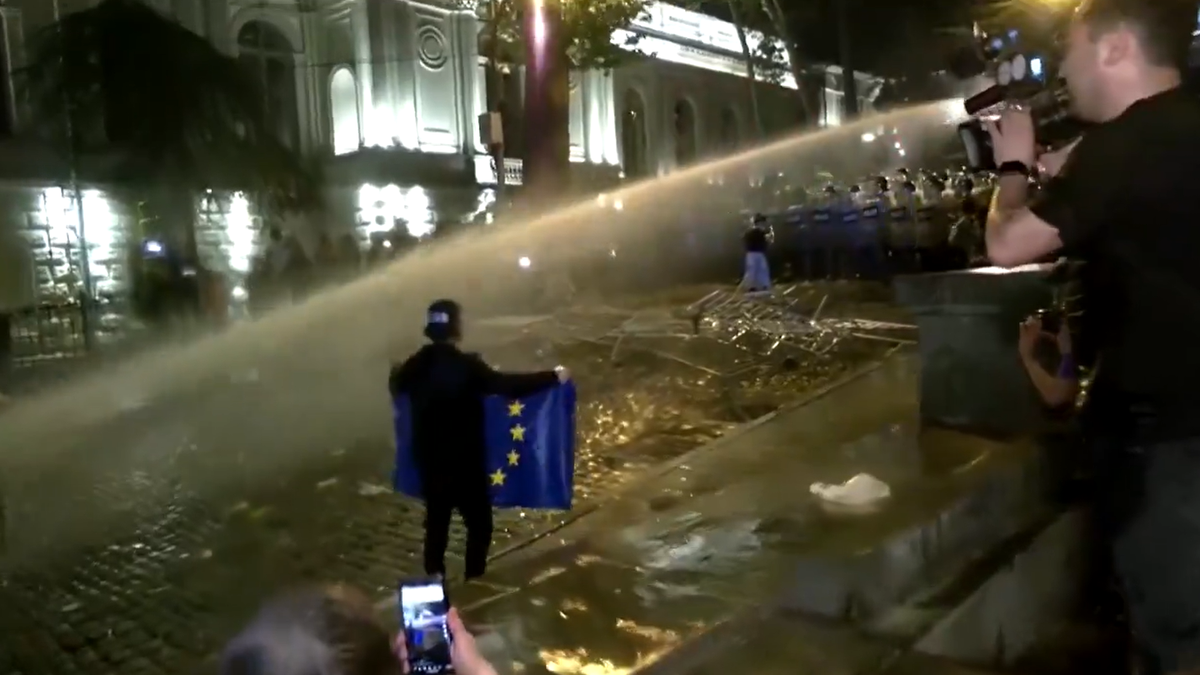 More than 60 arrested in Georgia in massive pro-European protest